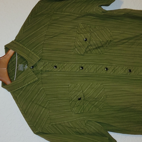 REI Button down short sleeve shirt Size L - Picture 2 of 6